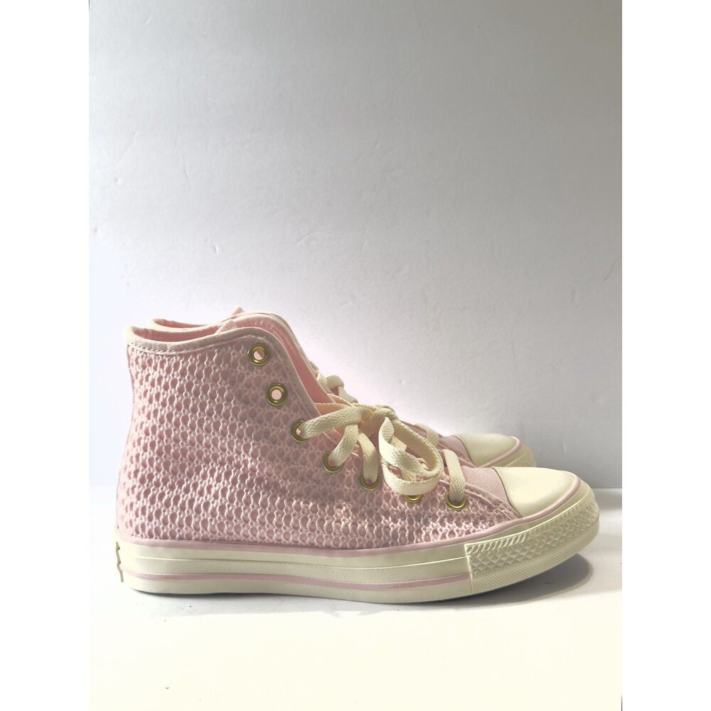 NWB-Converse Chuck Taylor All Star CTAS HI Sugar Berry Pink Knit W US 7 A13643F